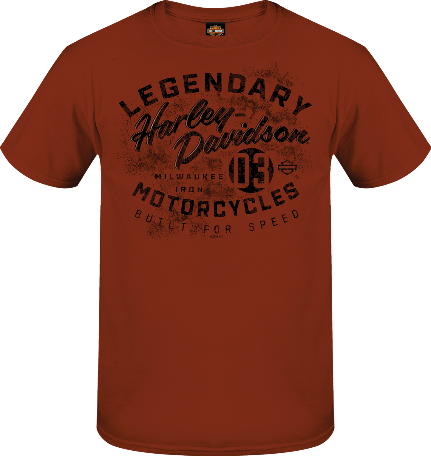 
                  
                    Harley-Davidson® Men's Can't Catch This Short Sleeve T-Shirt | Rust
                  
                