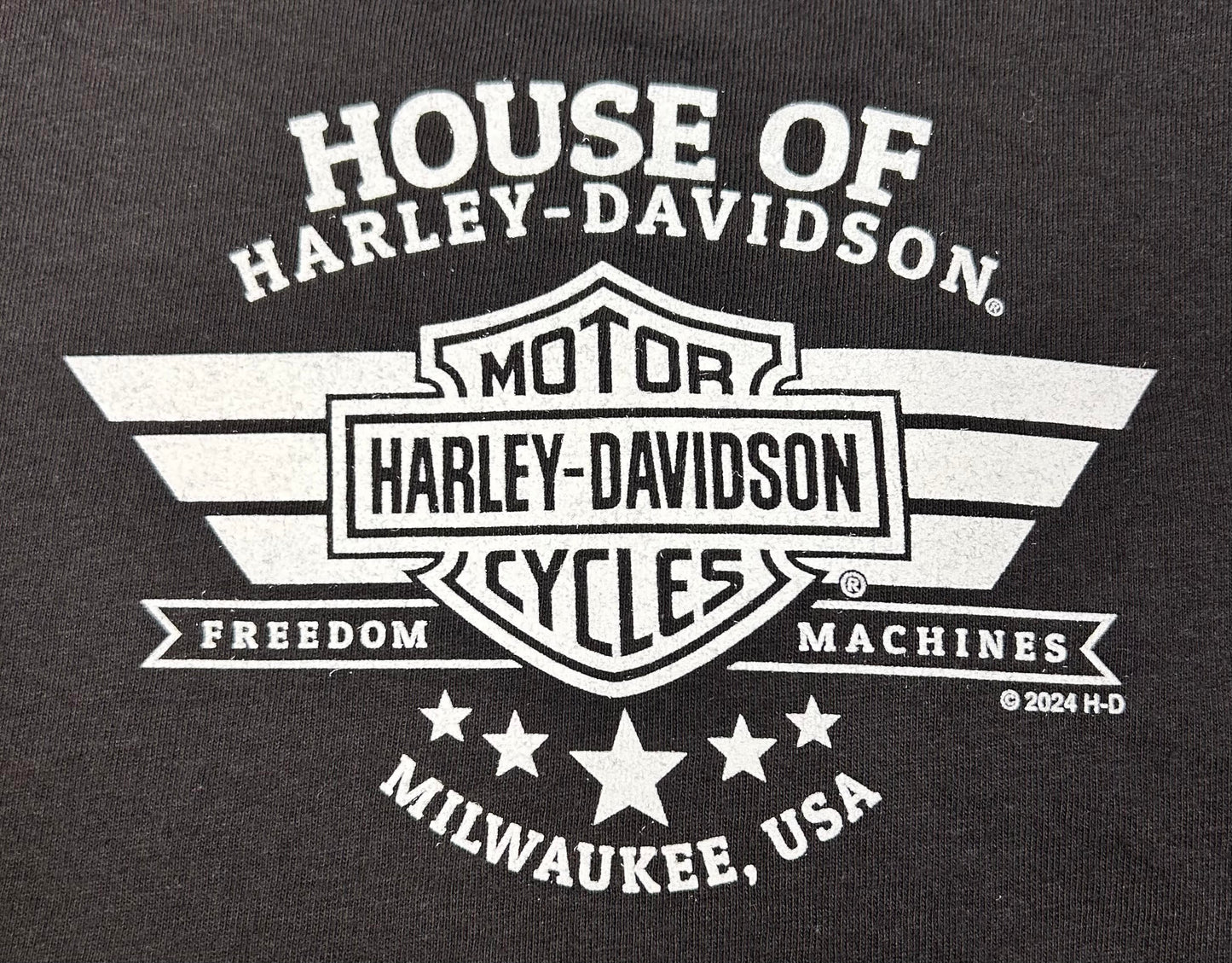 
                  
                    Harley-Davidson® Women's Side Patriot Zip Up Hoodie | Black
                  
                