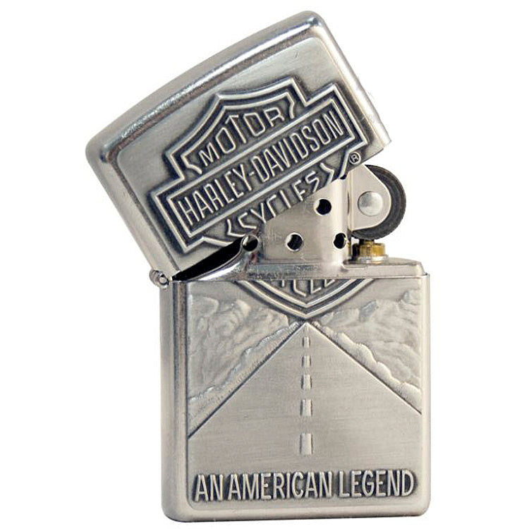 Harley-Davidson® American Legend Street Chrome™ Finish Zippo