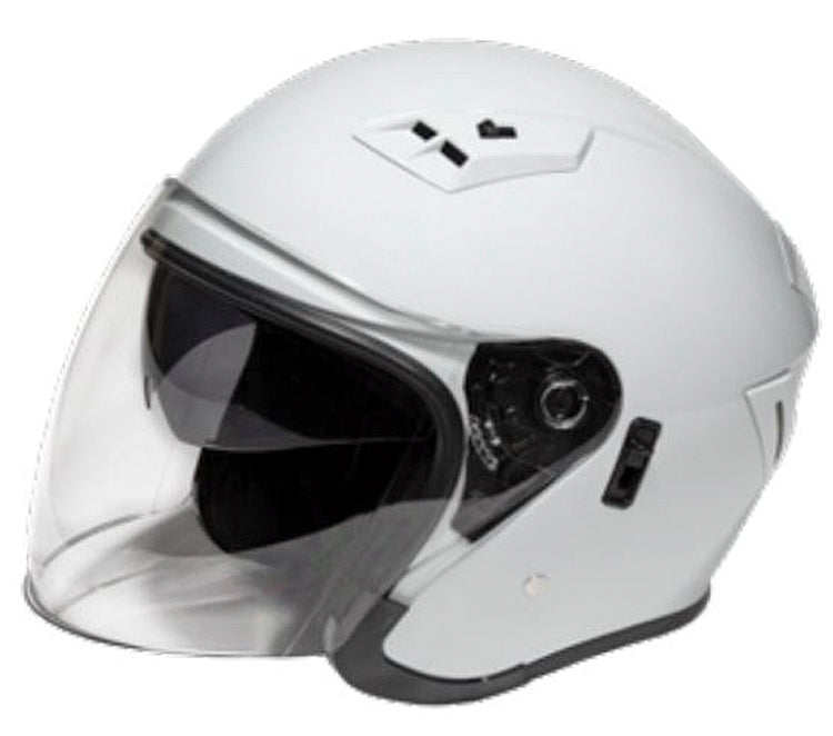 Fulmer Unisex 360 Forge Open Face 3/4 Helmet | White