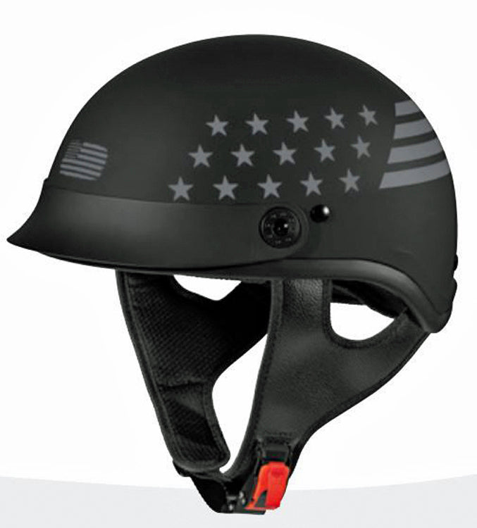 Fulmer Unisex Gunner Half Helmet | Matte Grey