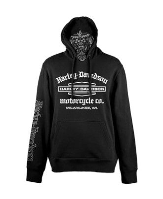 Harley-Davidson® Bandana Hoodie Men's Black – House of Harley®