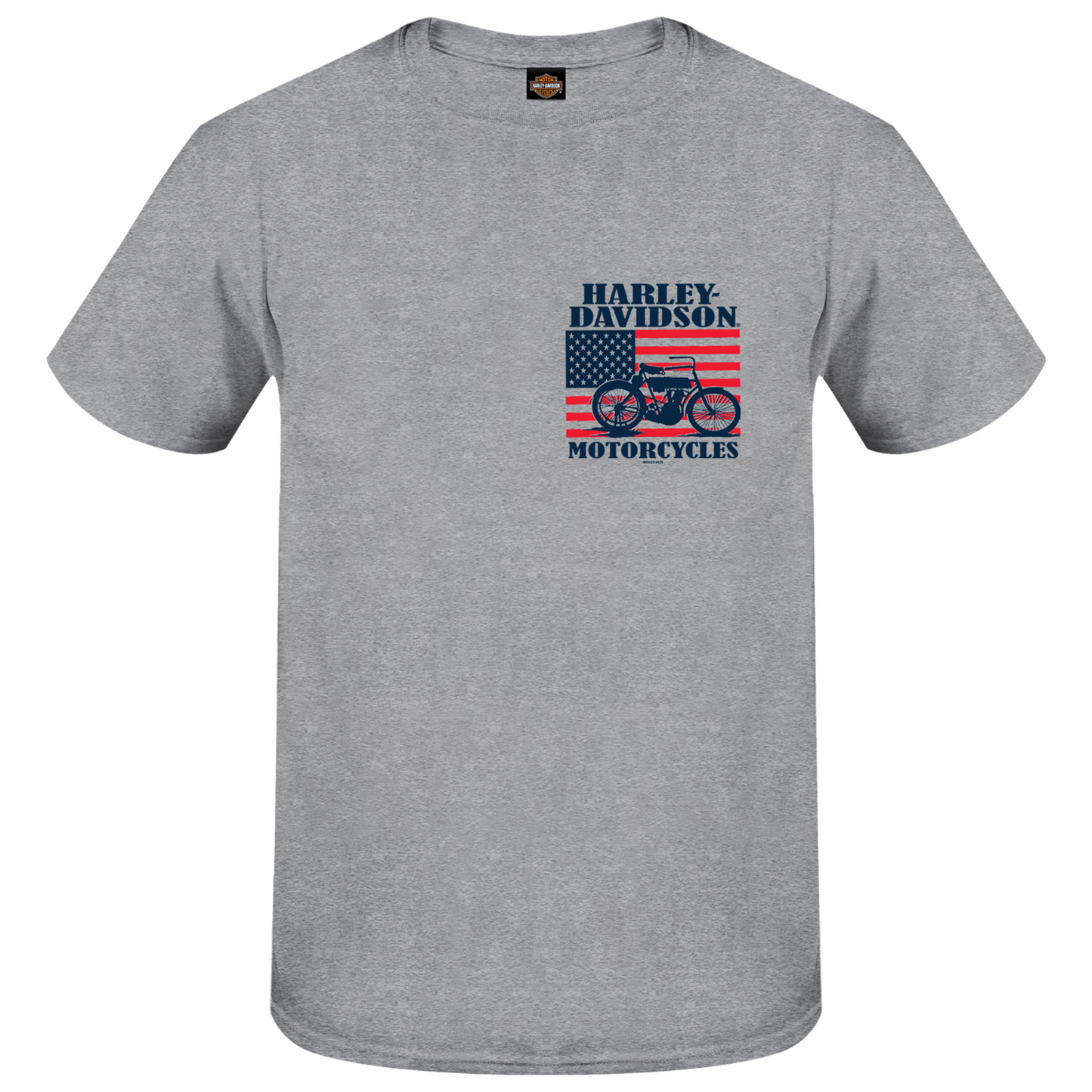 
                  
                    Harley-Davidson® Men's 1903 Flag Short Sleeve T-Shirt | Heather Grey
                  
                