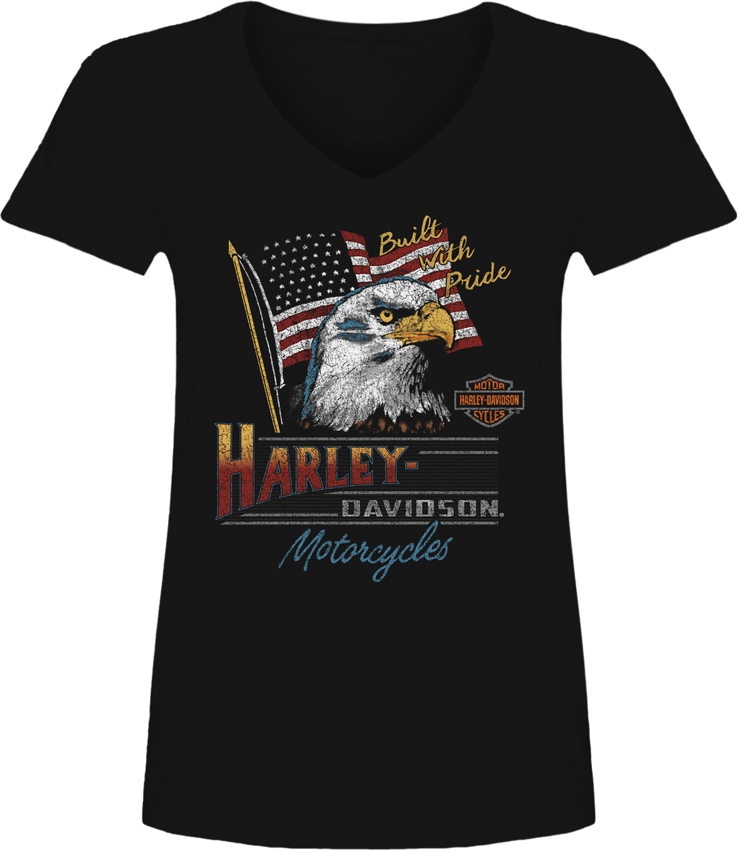 【oan】Vintage Black Harly Eagle Short Sleeve T-shirt 3002164_1200x1200.png?v=1720546832