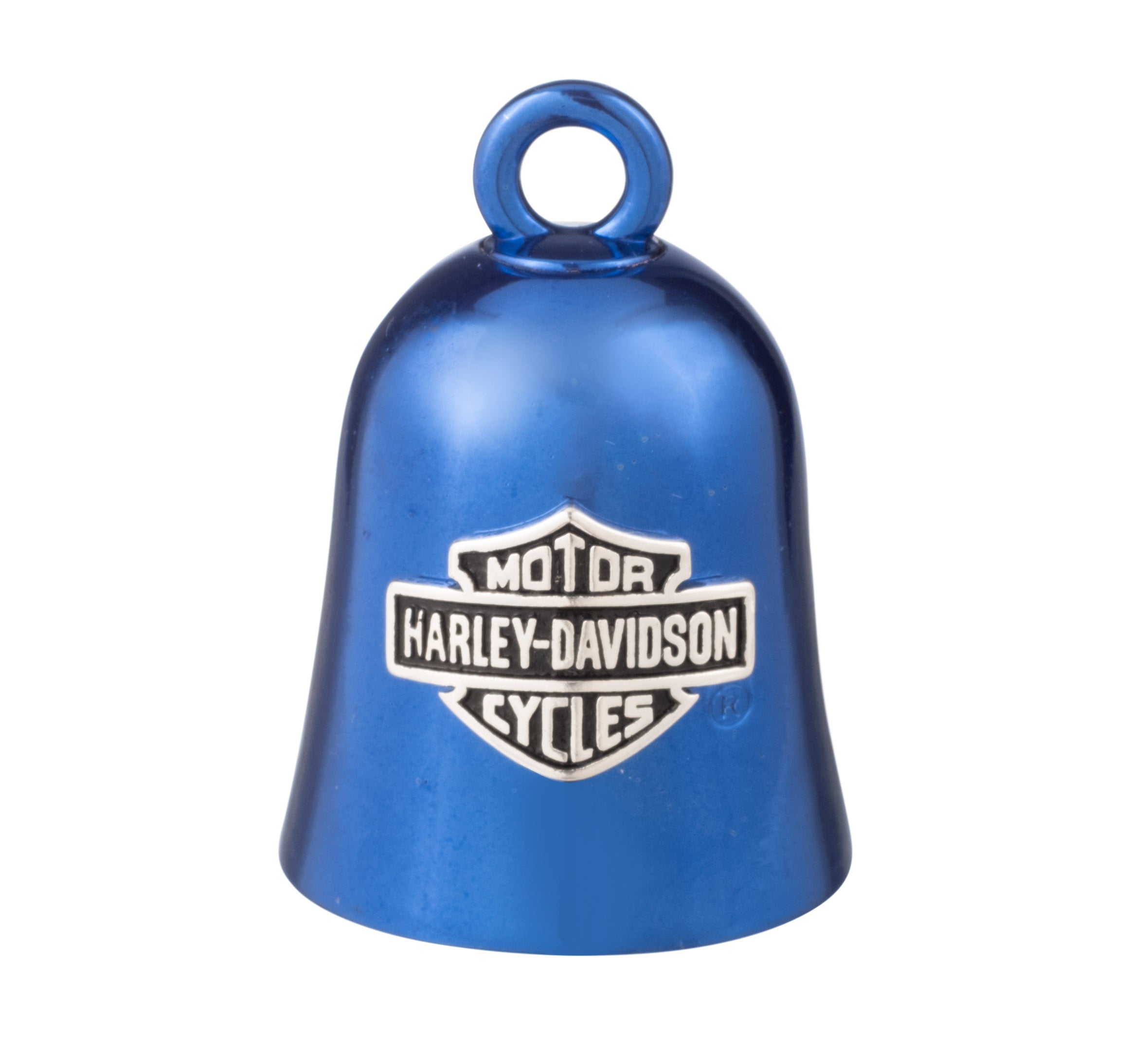 【新品未使用】BELL×Harley-Davidson Harley-Davidson® Blue & Silver Bar & Shield® Ride Bell | House of