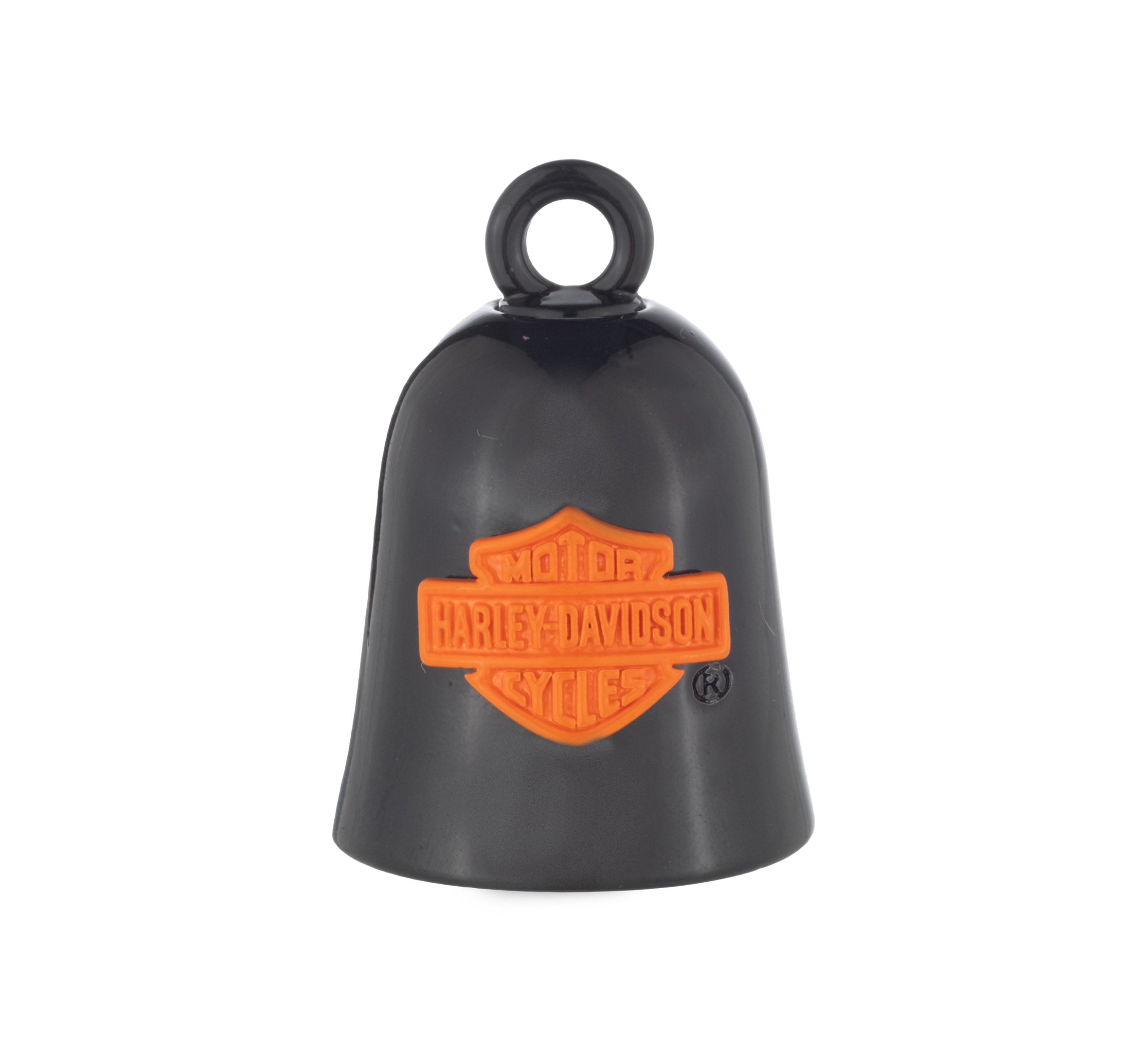 ビンテージ ナイロン US フラッグ　ハーレーダビッドソン BUCO BELL Harley-Davidson® Solid Orange Script Bar & Shield Logo Ride Bell