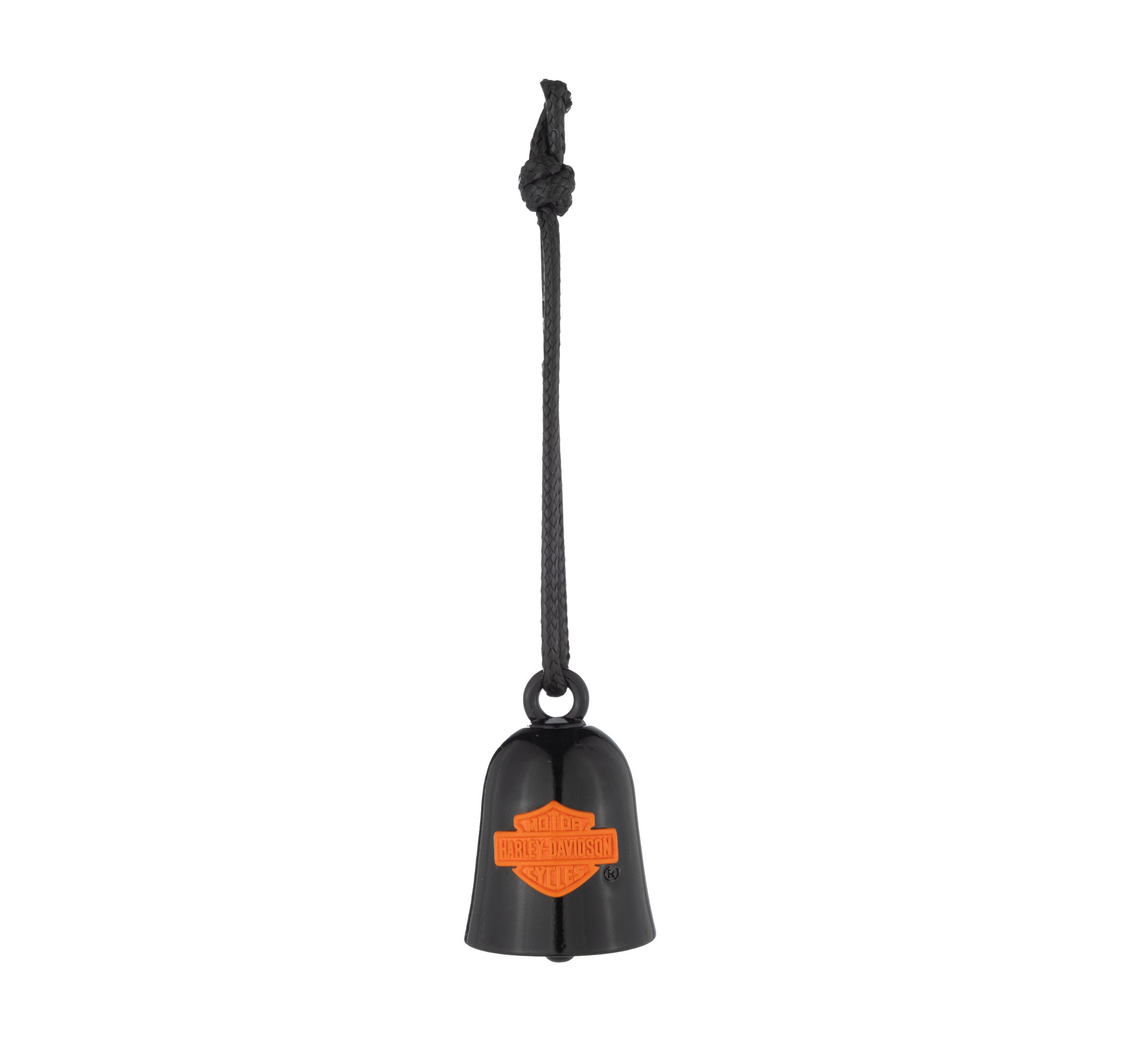 Harley-Davidson® Solid Orange Script Bar & Shield Logo Ride Bell