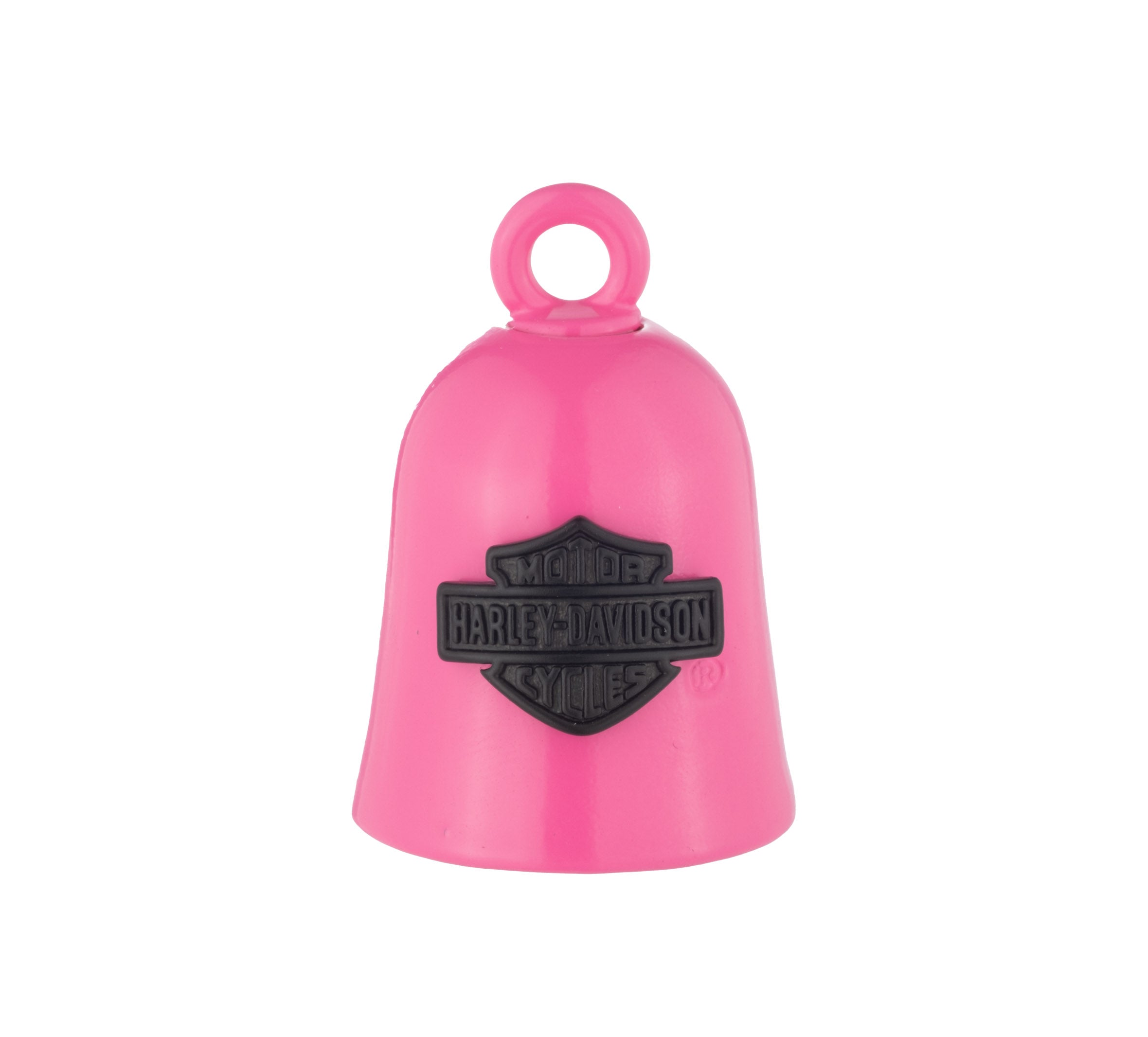 Harley-Davidson® Black Bar & Shield Logo Ride Bell, Hot Pink