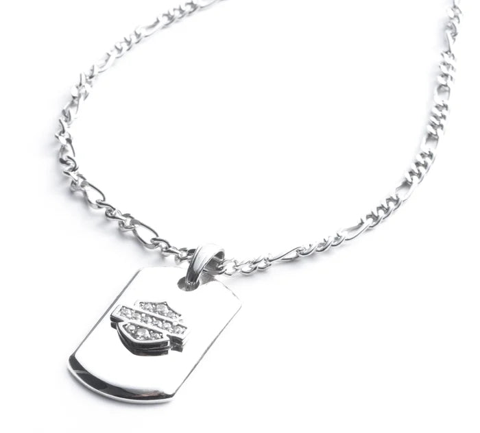 Harley-Davidson® Give One, Keep One Dog Tag Necklace Set