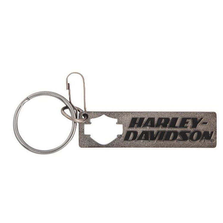 Harley-Davidson® Bar & Shield® Silhouette Knock Out Key Chain
