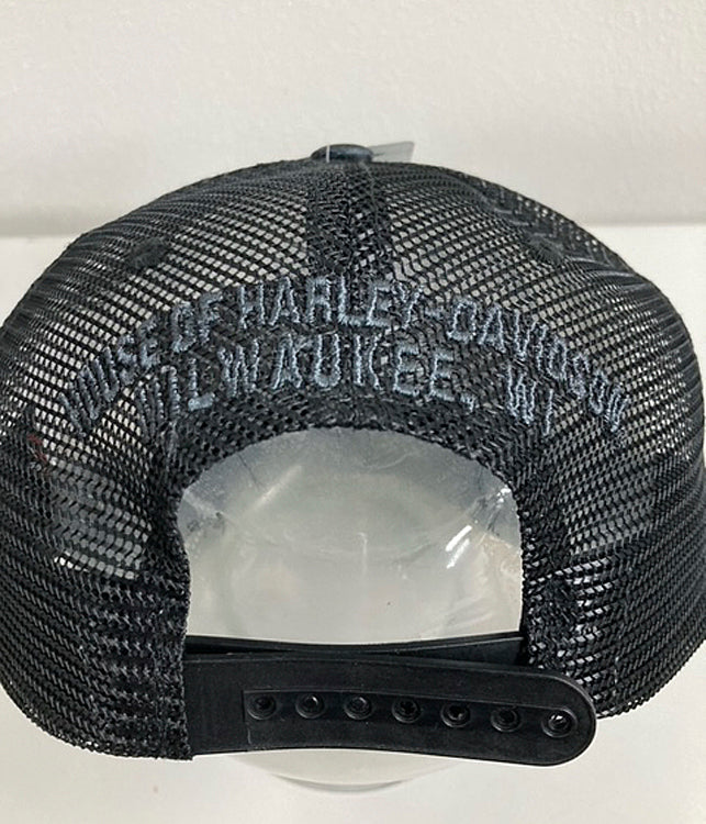 House Of Harley-Davidson® Unisex Willie G® Skull Trucker Cap  display picture 1