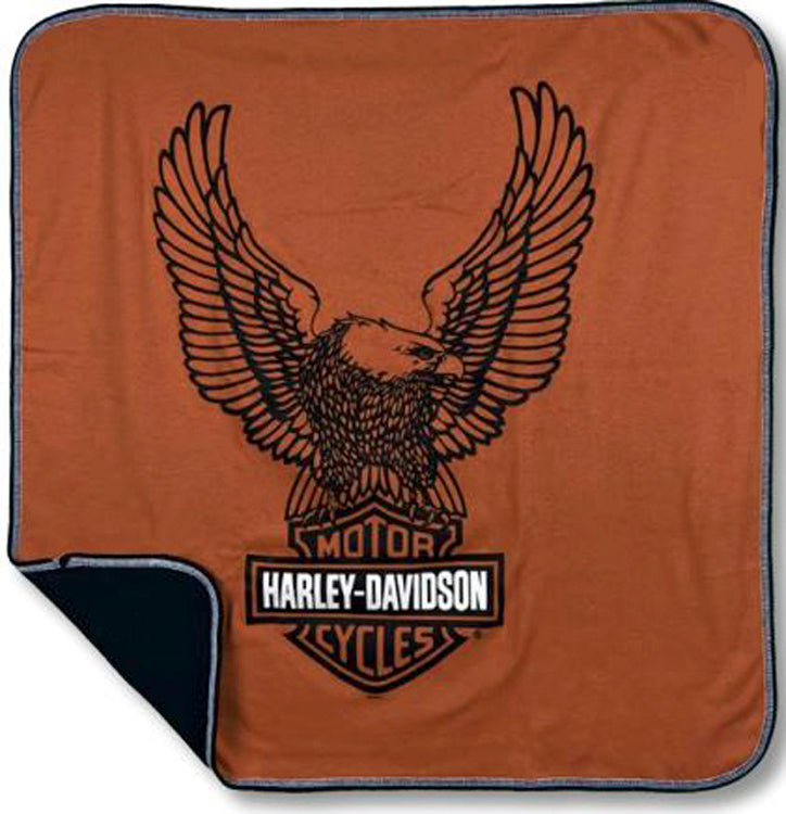 HarleyDavidson® Newborn Boys' Receiving Blanket 2Ply Reversible