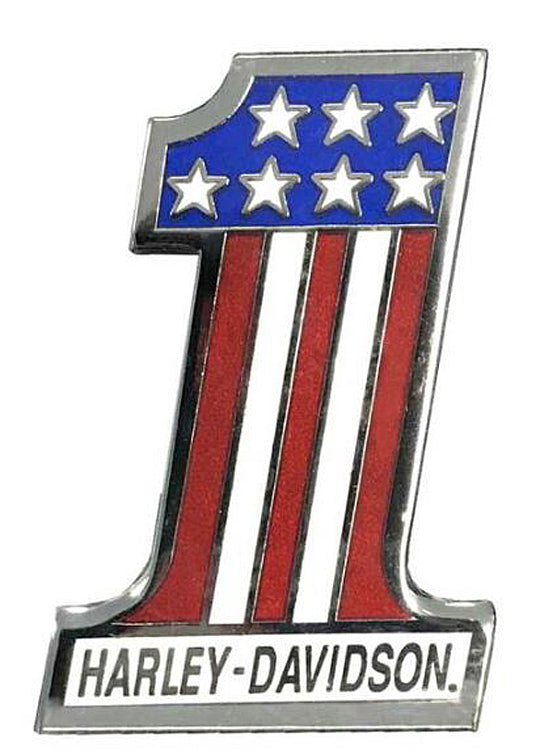 Harley-Davidson® #1RWB Pin | X-Smal – House of Harley®