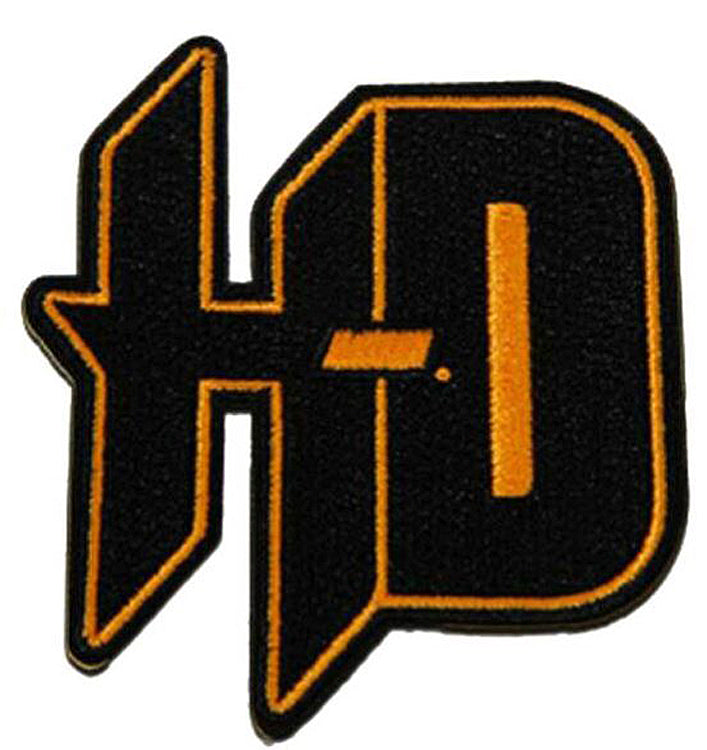 d*9様 【希少】Harley-Davidson 立体ロゴ ヴィンテージ レザー Harley-Davidson® Embroidered H-D® Script Emblem | Small – House of