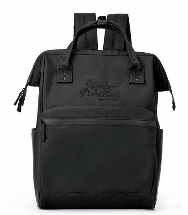 Harley-Davidson® Women's Black Opal Tote/Backpack | Black | Hide