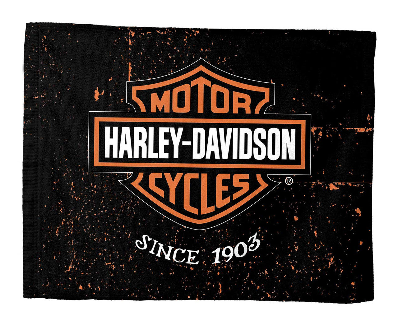 Harley-Davidson® Industrial Bar & Shield Polyester Rally Towel