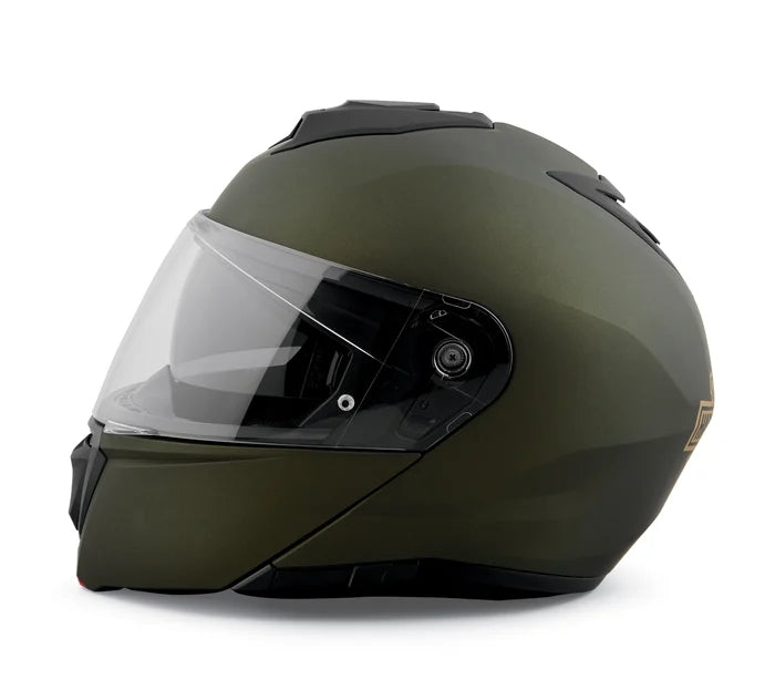 
                  
                    Harley-Davidson® Capstone Sun Shield II H31 Modular Helmet | Mineral Green
                  
                