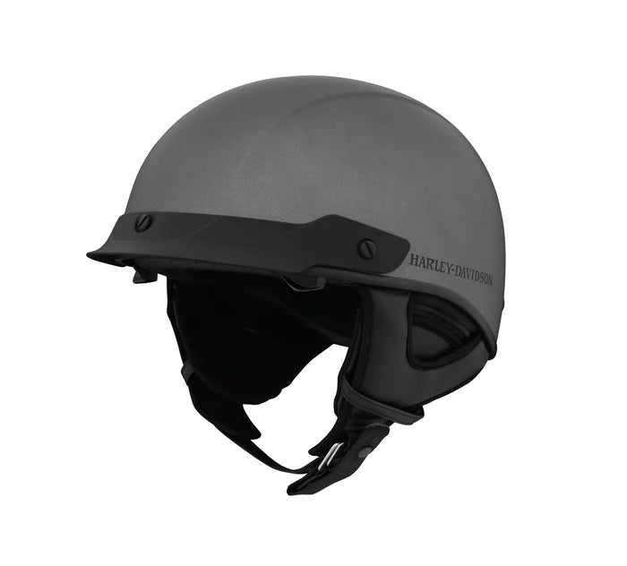 
                  
                    Harley-Davidson® Lucid Ultra-Light J03 1/2 Helmet with  Sun Shield | Matte Black Silver
                  
                