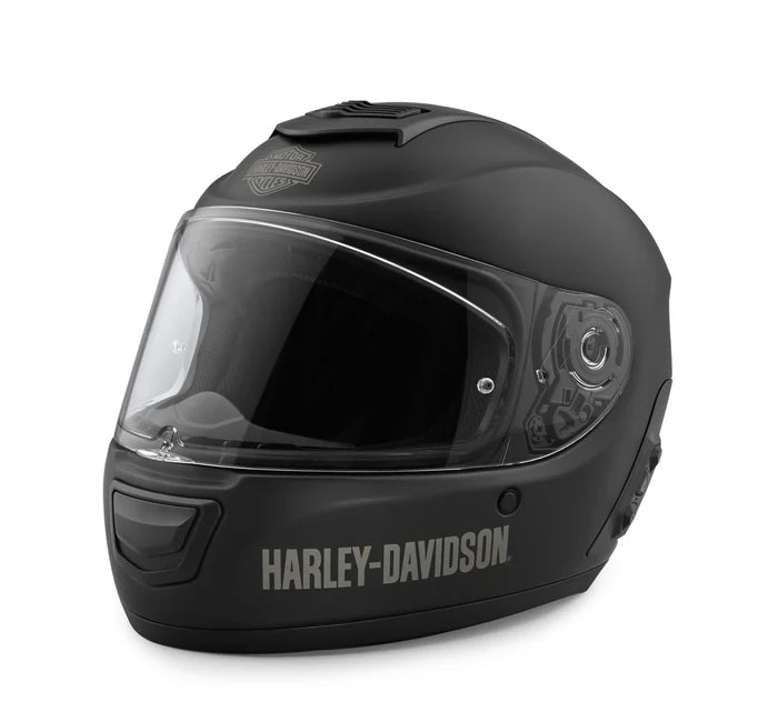 Harley-Davidson® Boom! Audio N02 Full-Face Helmet | Matte Black