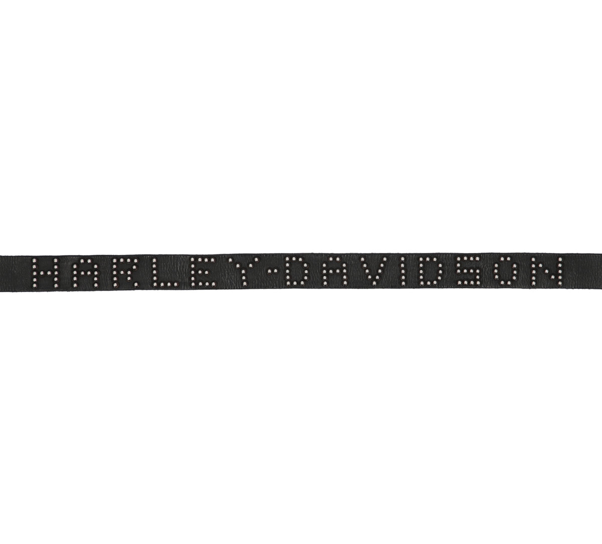 Harley-Davidson® Women's Dome Stud H-D Logo Belt | Black