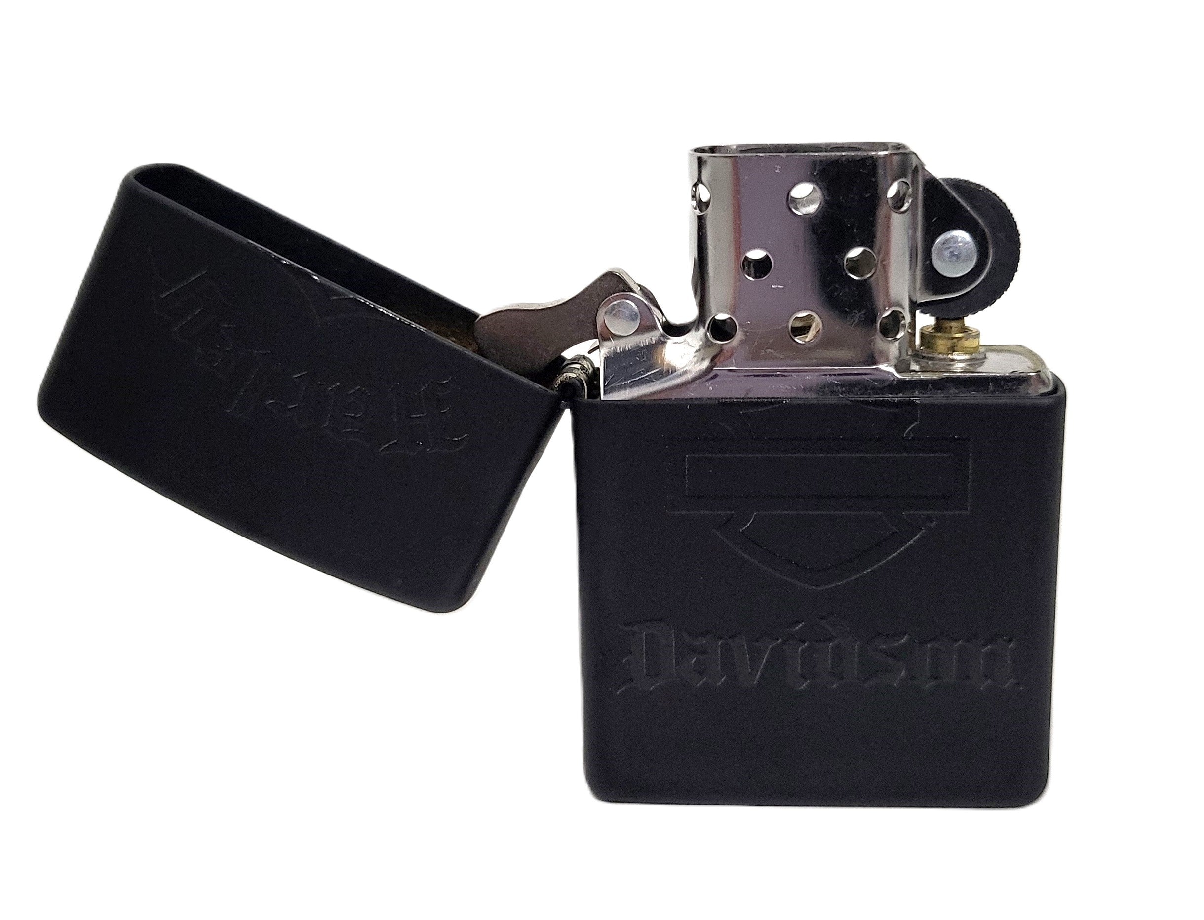 Harley-Davidson® Bar & Shield Black Matte Zippo® Lighter | House