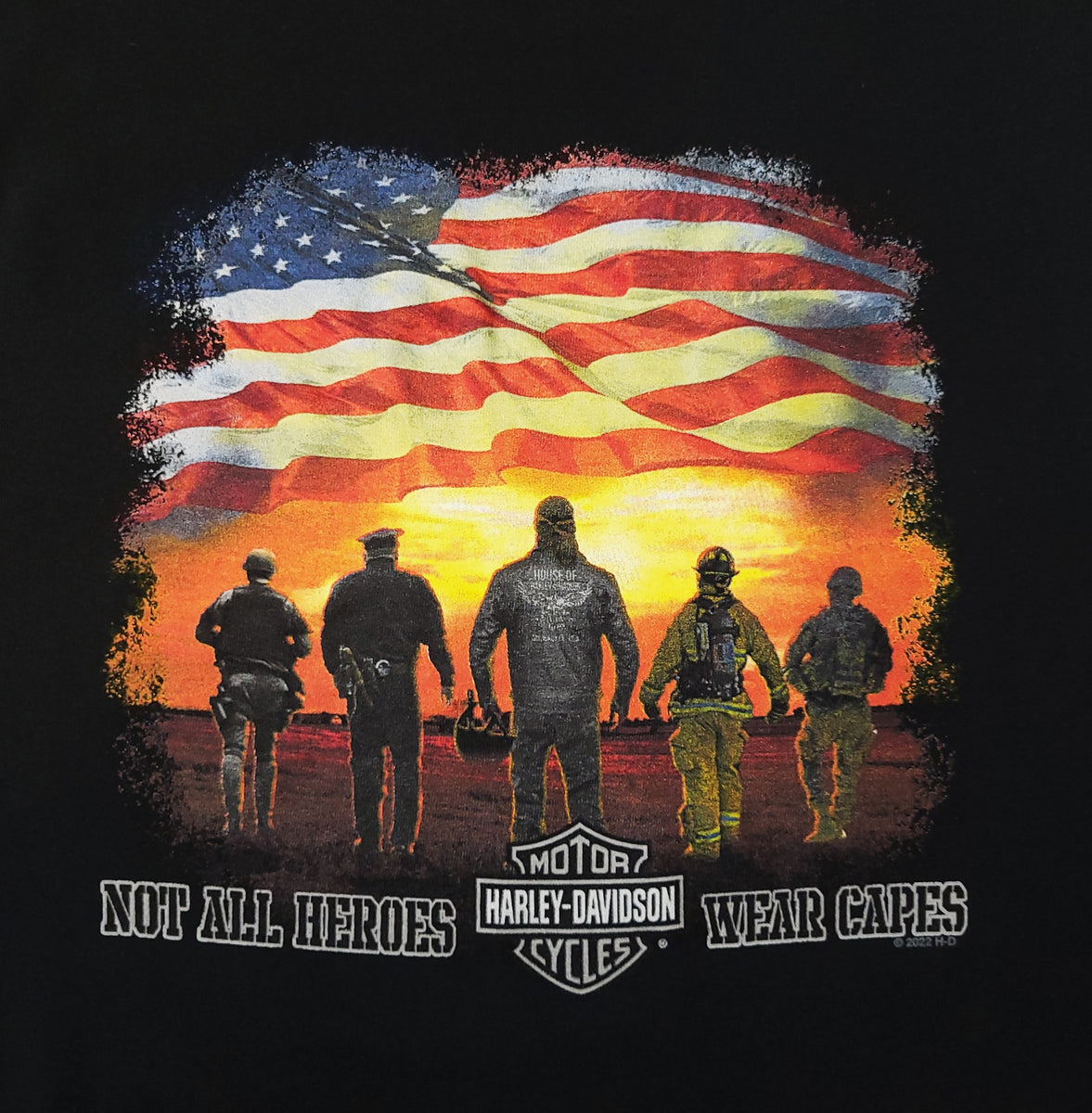 House Of Harley-Davidson® Men's Heroes T-Shirt | Black