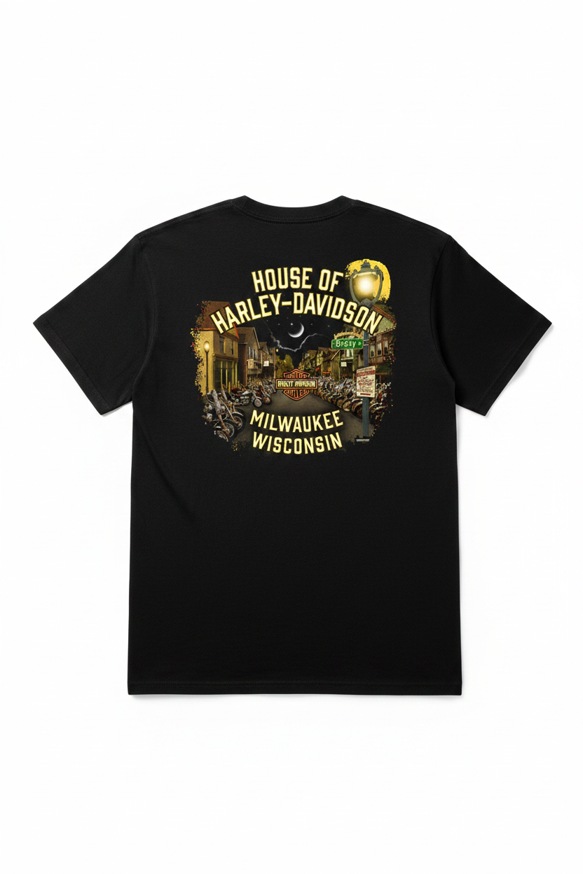 Harley-Davidson Tシャツ 札幌限定 ブラック Harley-Davidson® Men's Full Tilt T-Shirt | Custom Black – House of