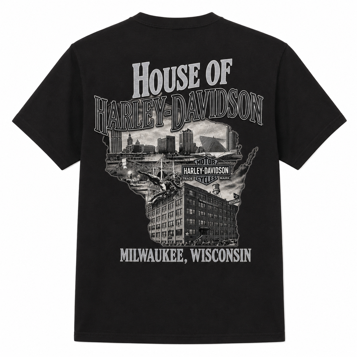 Harley-Davidson® Men's Slice Tee | Black – House of Harley®