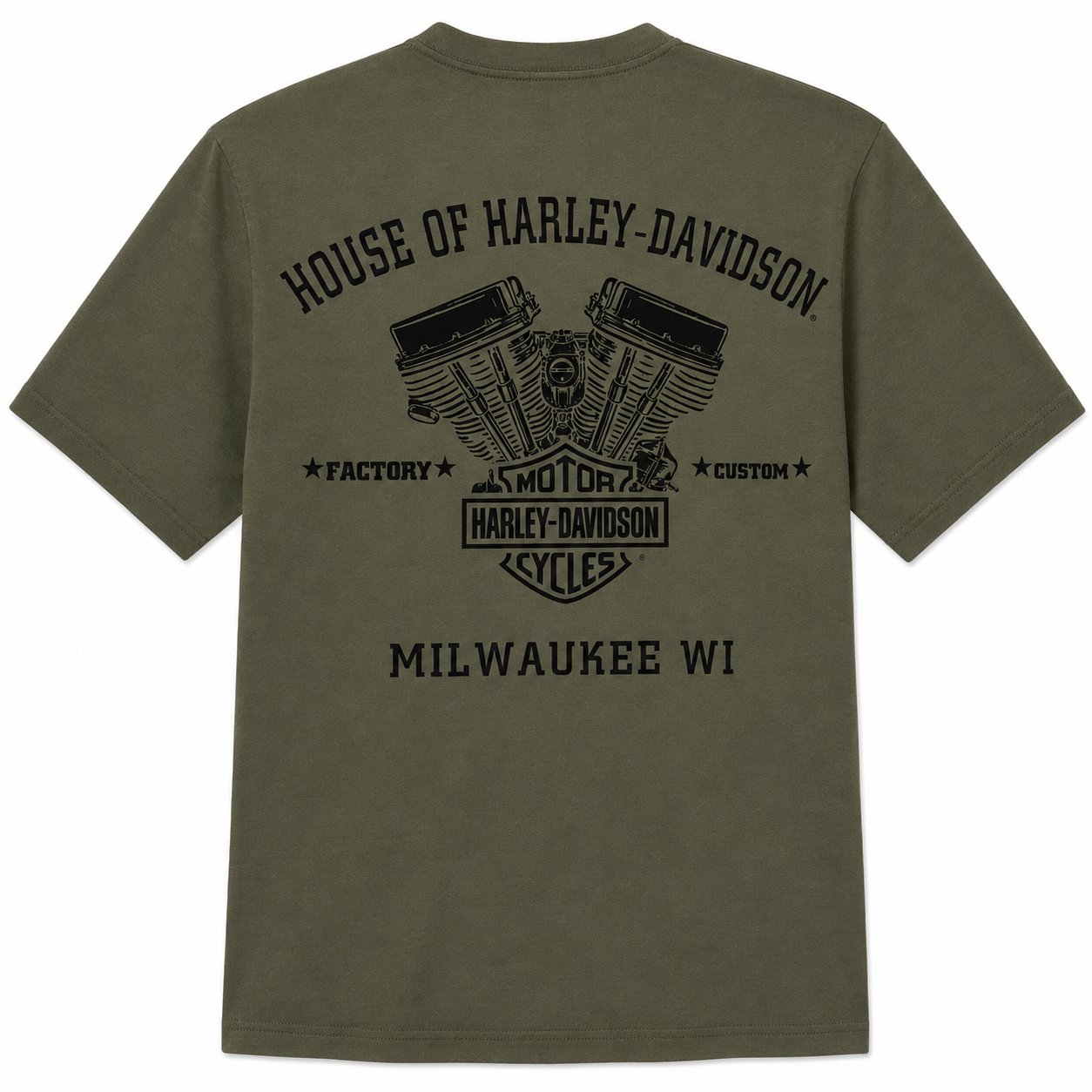 Harley-Davidson® Men's Liberator Short Sleeve T-Shirt, Military