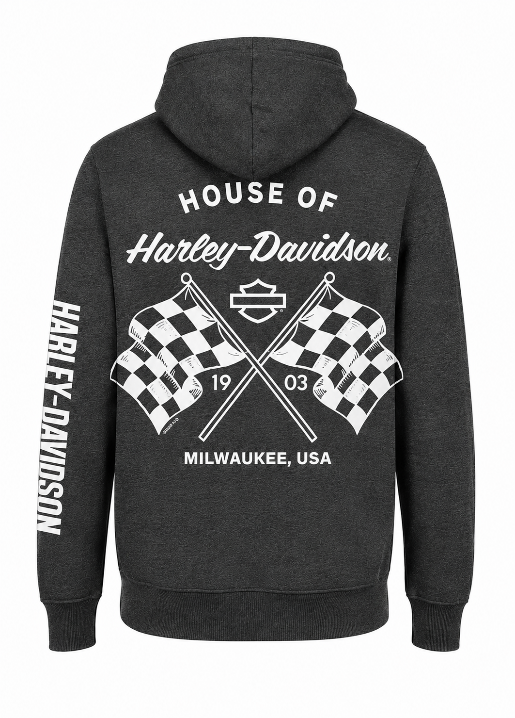 Harley-Davidson® Men's Bandana Bar & Shield Pullover Hoodie