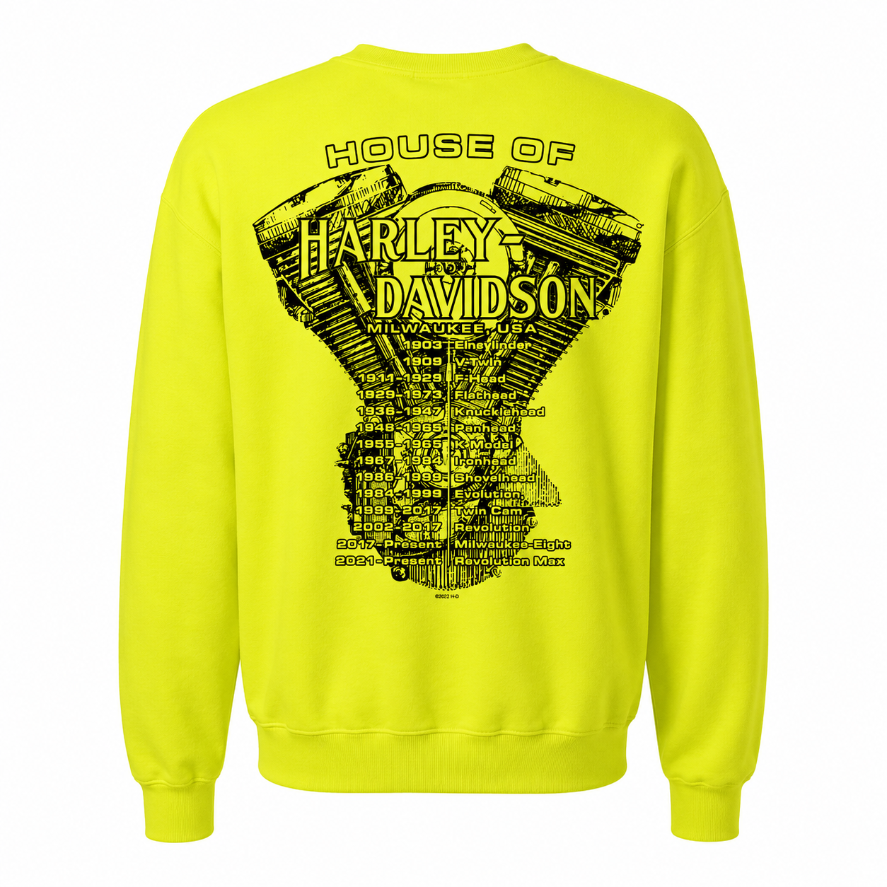 Harley-Davidson® Men's Factory Forged Crew Sweatshirt | Safety