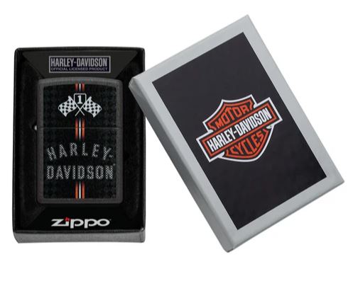 
                  
                    Harley-Davidson® #1 Black Crackle Chrome Zippo® Lighter
                  
                