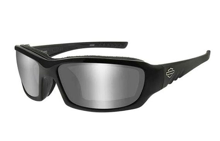 harley davidson goggles Harley-Davidson® Men's Wiley X® Gem Sunglasses | Silver Flash Lenses With Smoke Grey Base