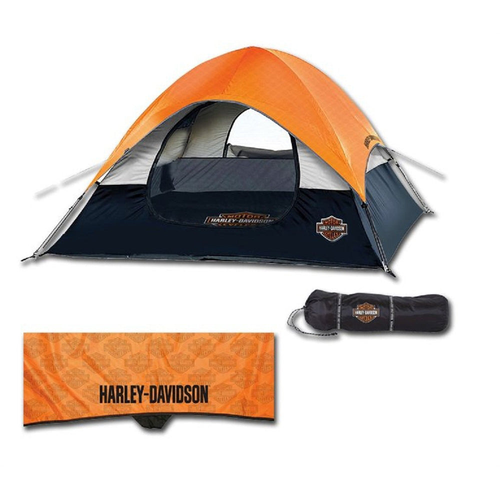 Harley-Davidson Bar & Shield Road Ready Tent, Fiberglass Frame, HDL-10011A
