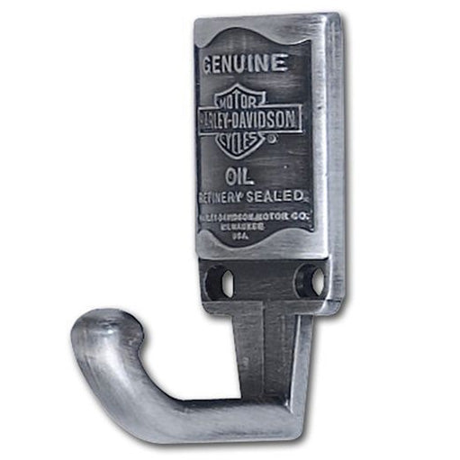 Harley-Davidson® Genuine Oil Can Antique Pewter Utility Wall Hook