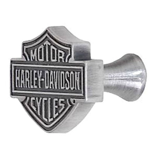 Harley-Davidson® Bar & Shield® Knob | Antique Pewter Finish
