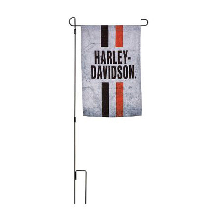 Harley-Davidson® Stripes Garden Flag