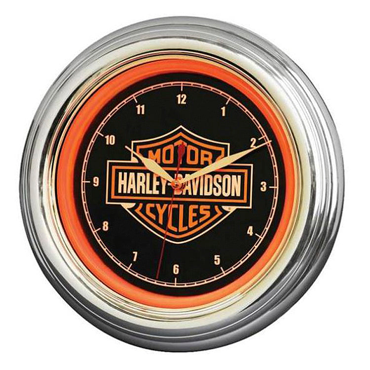 Harley-Davidson® Bar & Shield® LED Wall Clock