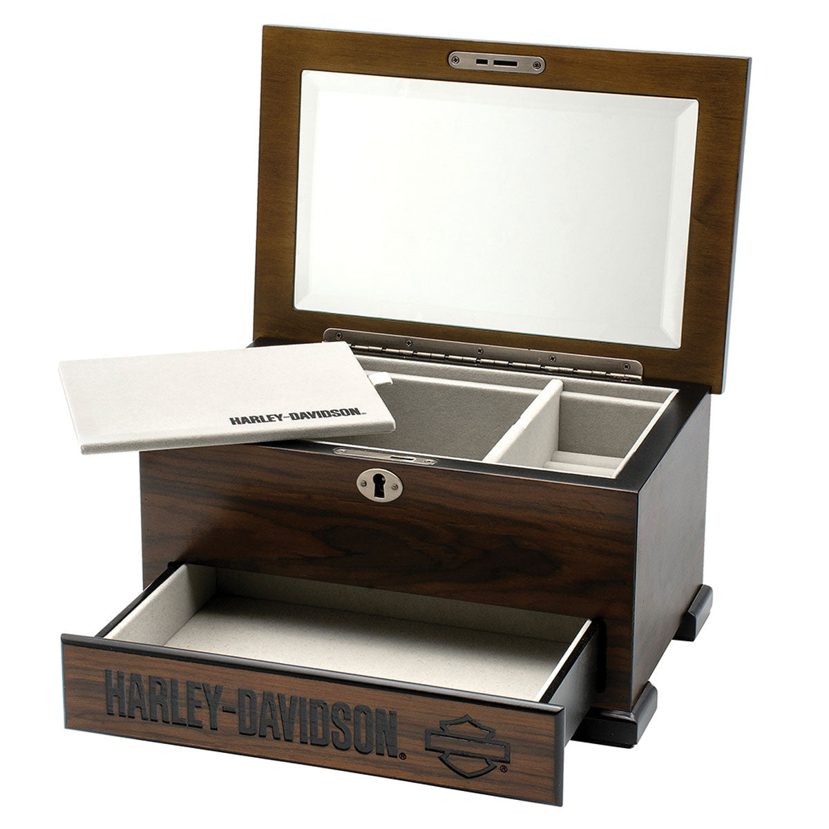 Harley-Davidson® Open Bar & Shield® Jewelry Box | House of Harley®