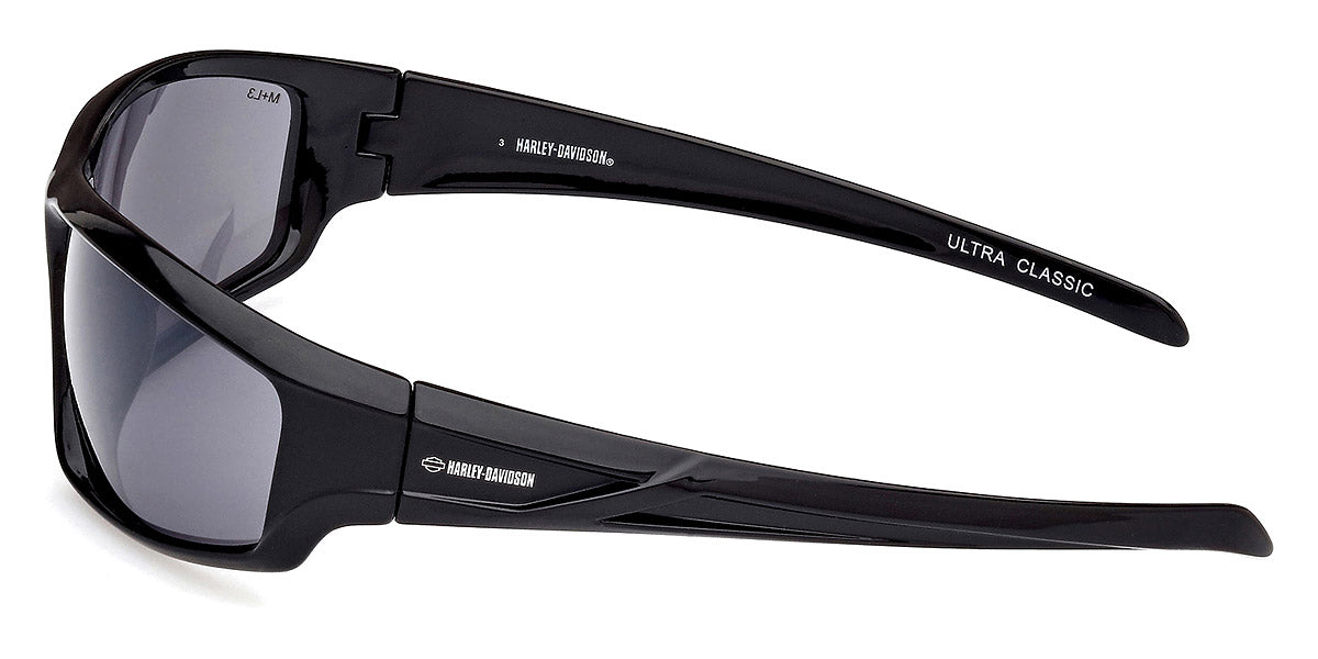 Vintage Harley-Davidson Wraparound Sunglasses Black Smoke Lenses 2004 H-D Sunglasses Harley-Davidson HD 0935 X 20A Grey/Other / Smoke  main image 4