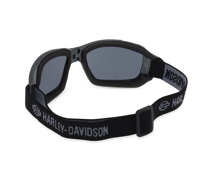 motorbike goggles for glasses Battery Rectangular Foldable Motorcycle Riding Goggle - Black, Grey