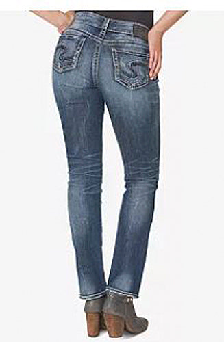 
                  
                    Silver Jeans Co.® Women's Suki Curvy Fit Mid Rise Jeans | Straight Leg
                  
                