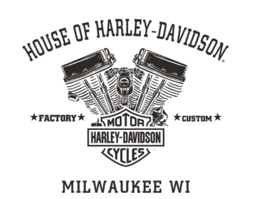 Harley-Davidson® Men's Relay Short Sleeve T-Shirt, White – House