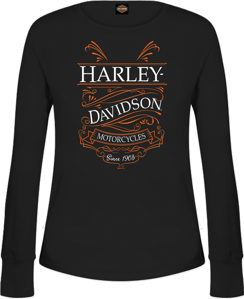
                  
                    Harley-Davidson® Ladies Level Layer Shirt| Black | Long Sleeves
                  
                