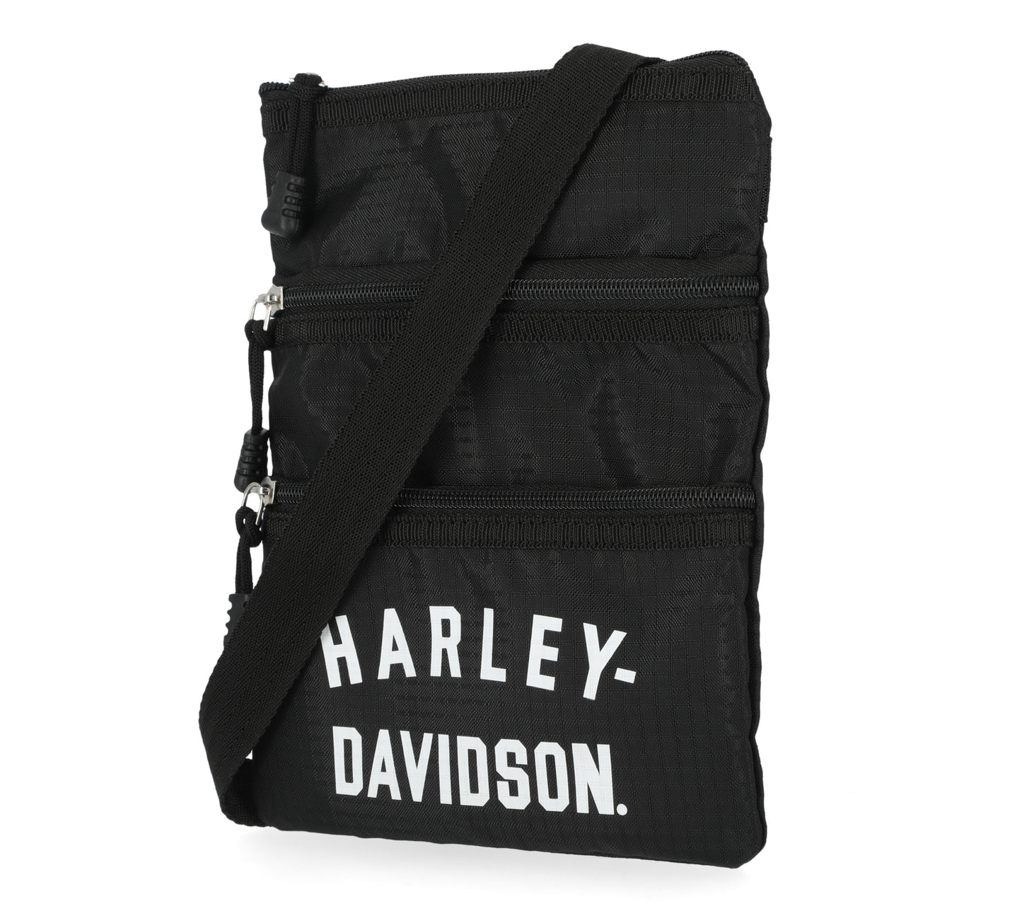 
                  
                    Harley-Davidson® Women's Black Ripstop Crossbody Bag | Sling Bag
                  
                