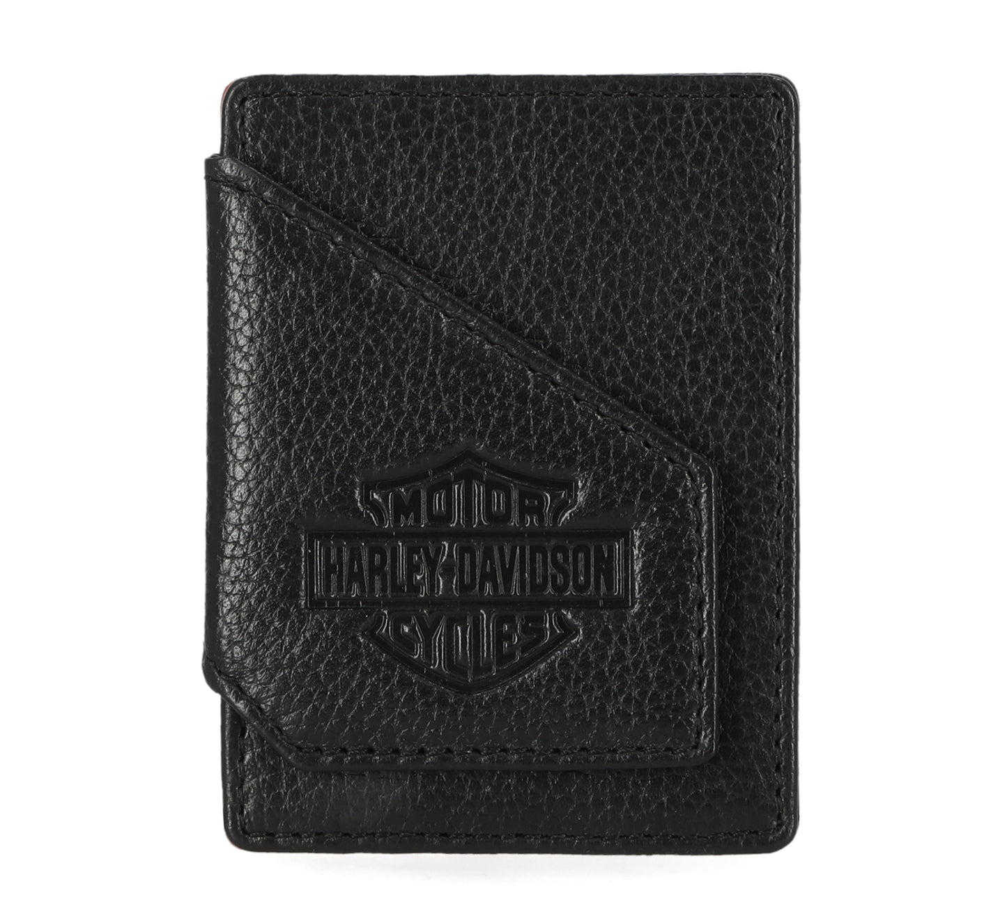 
                  
                    Harley-Davidson® Men's Bar & Shield® Pebble Card Case | Black
                  
                