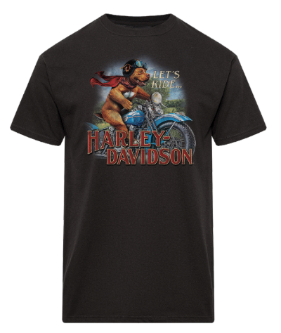 Harley-Davidson® Men's Ruff Rider Tee | Black – House of Harley®