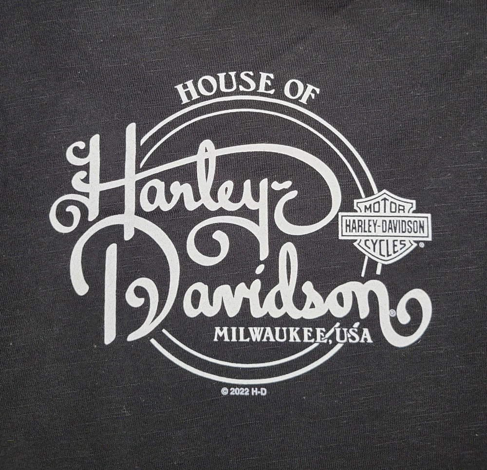 
                  
                    Harley-Davidson® Ladies Shocking Scoop Tank | Black
                  
                
