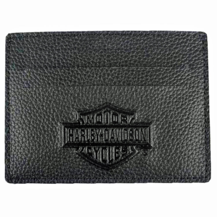 Harley-Davidson® Men's Embossed Bar & Shield® Front Pocket Wallet