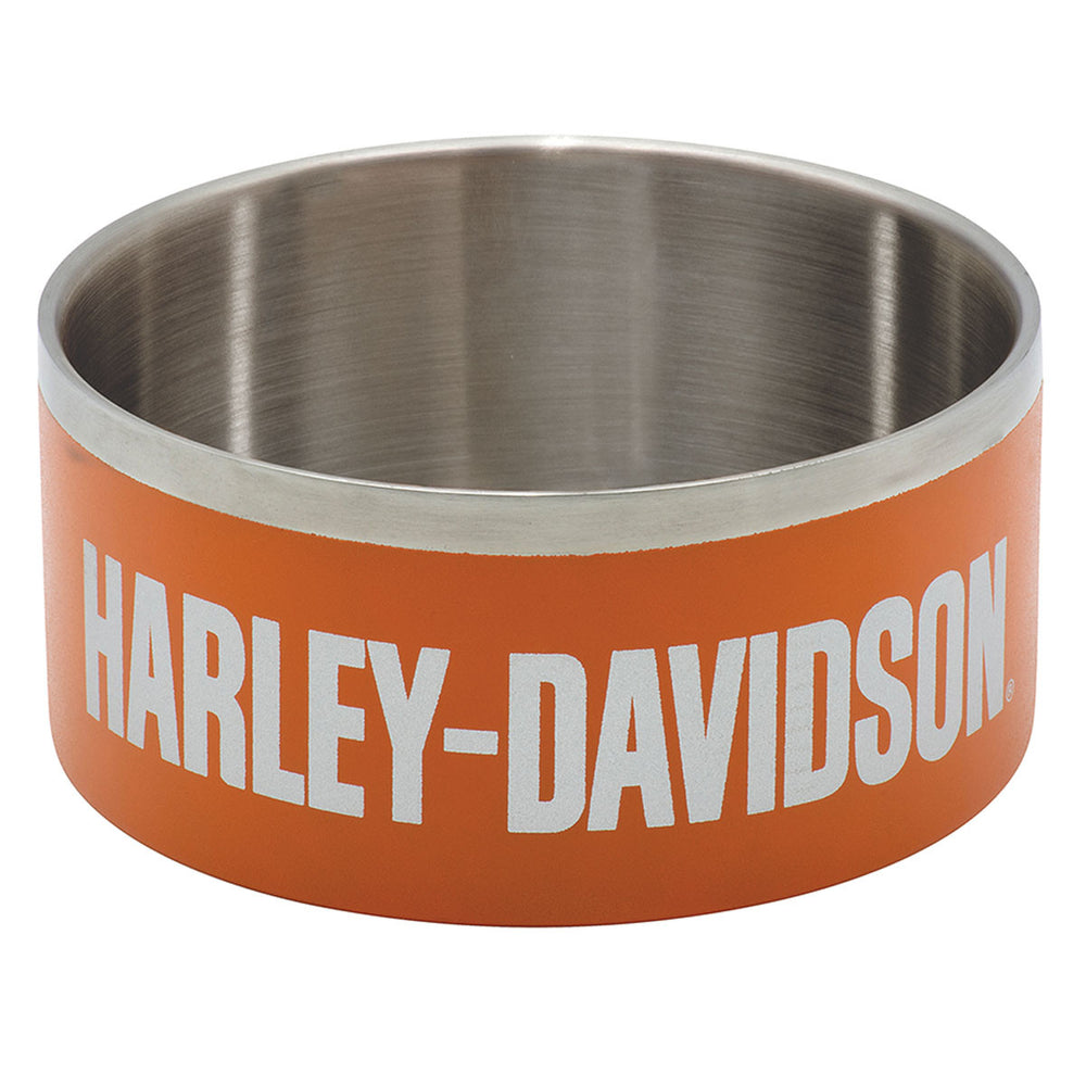 Harley-Davidson® Large Pet Bowl | Orange